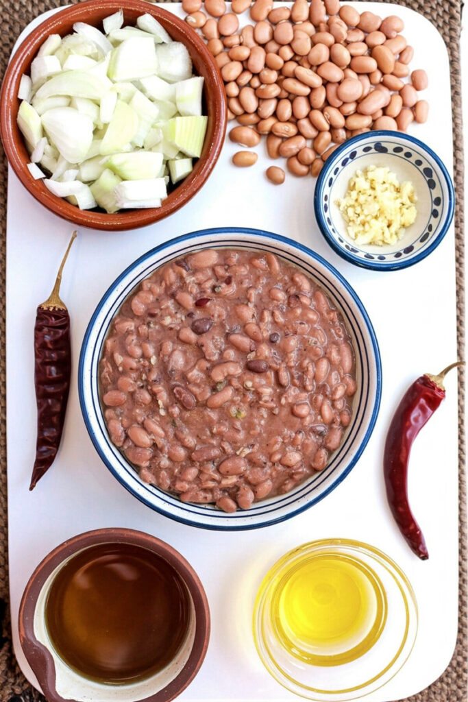 Mexican Refried Beans Ingredients