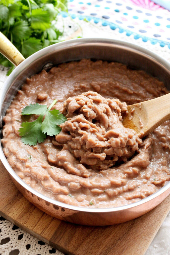 Prepare Mexican Refried Beans