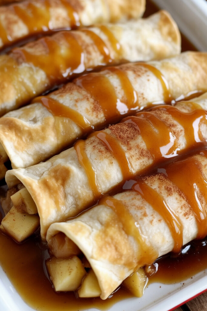Apple Pie Enchiladas
