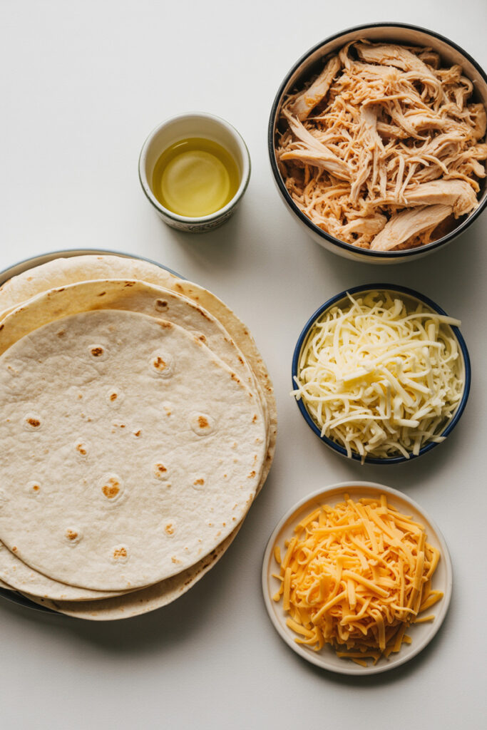 Baked Chicken Chimichangas Ingredients