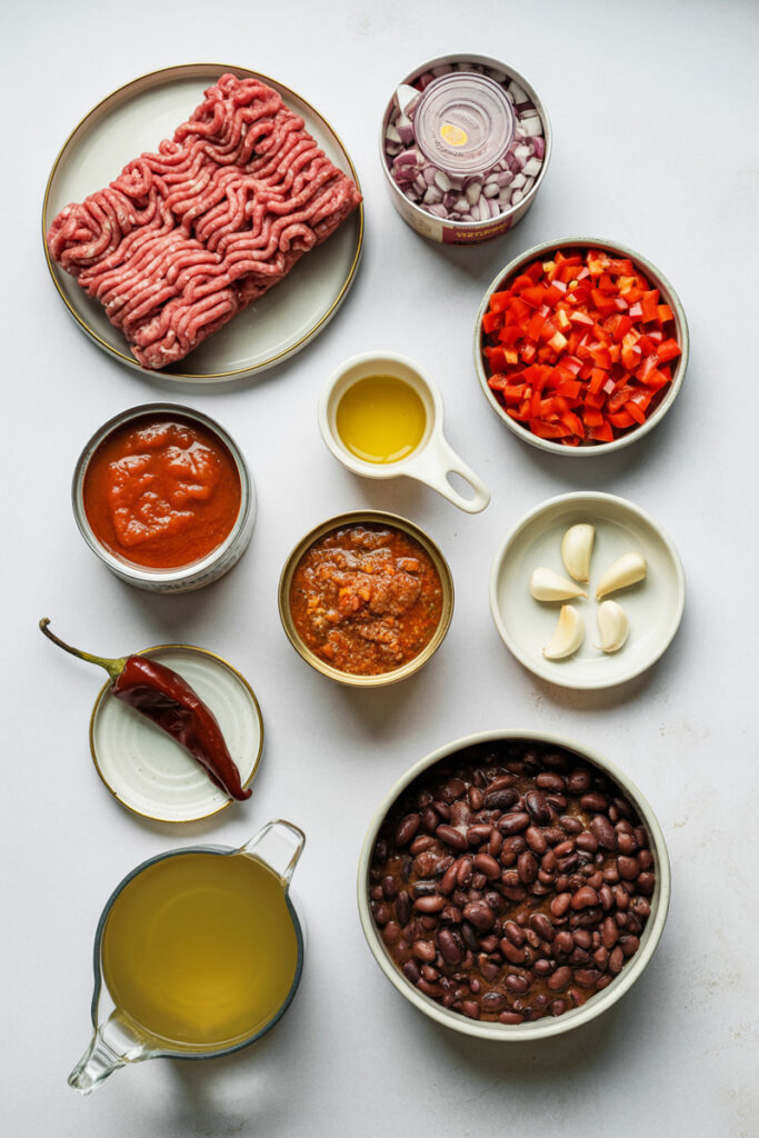 Beef Enchilada Soup Ingredients
