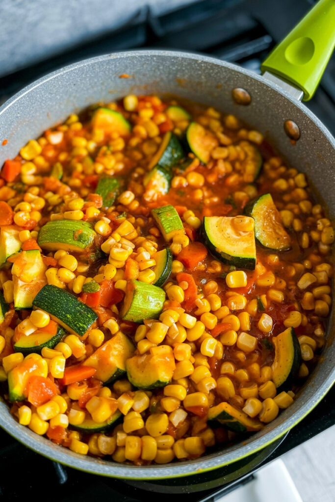 Serve Calabacitas