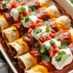 Cheesy Beef Enchiladas Recipe