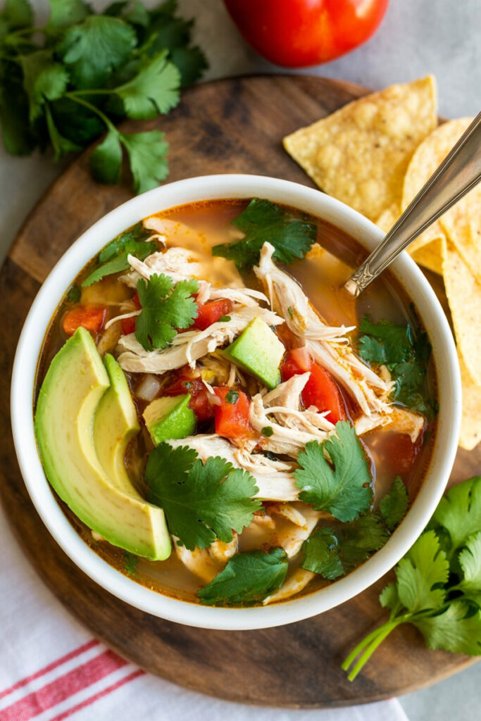 Chicken Avocado Soup Recipe