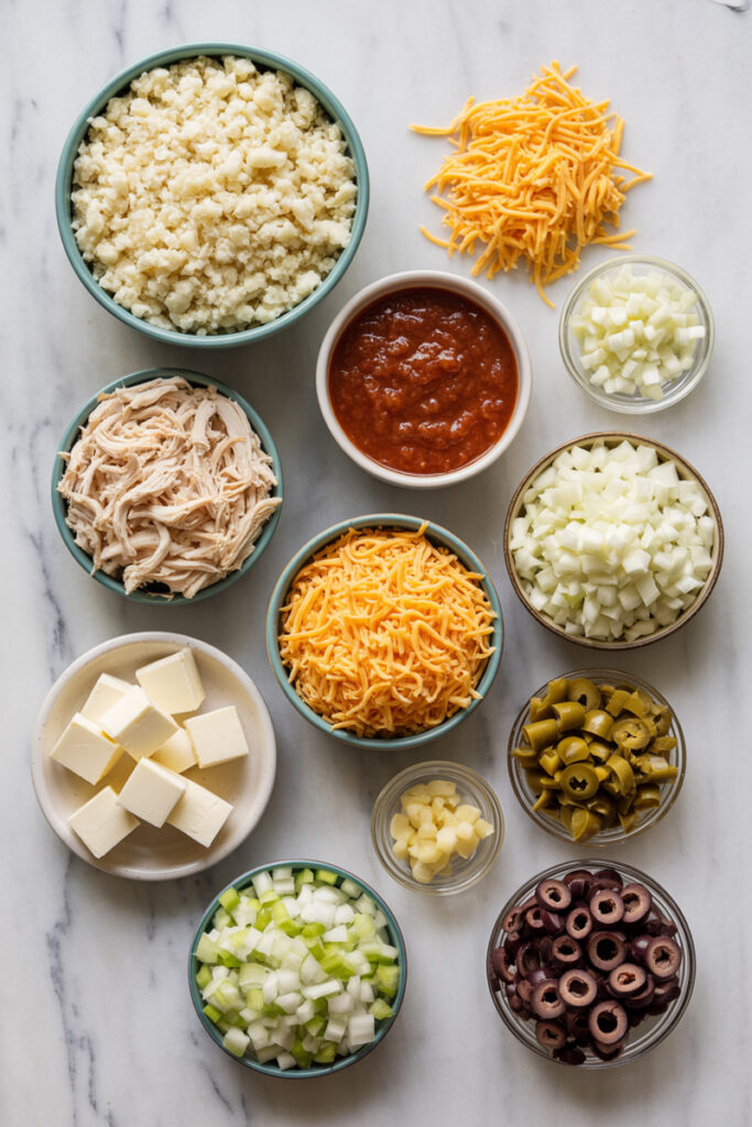 Chicken Enchilada Casserole Ingredients