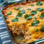 Chicken Enchilada Casserole No Tortilla
