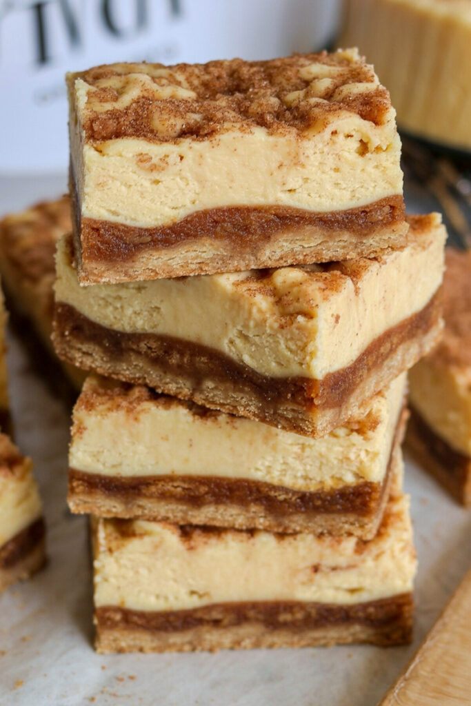 Churro Cheesecake Bars
