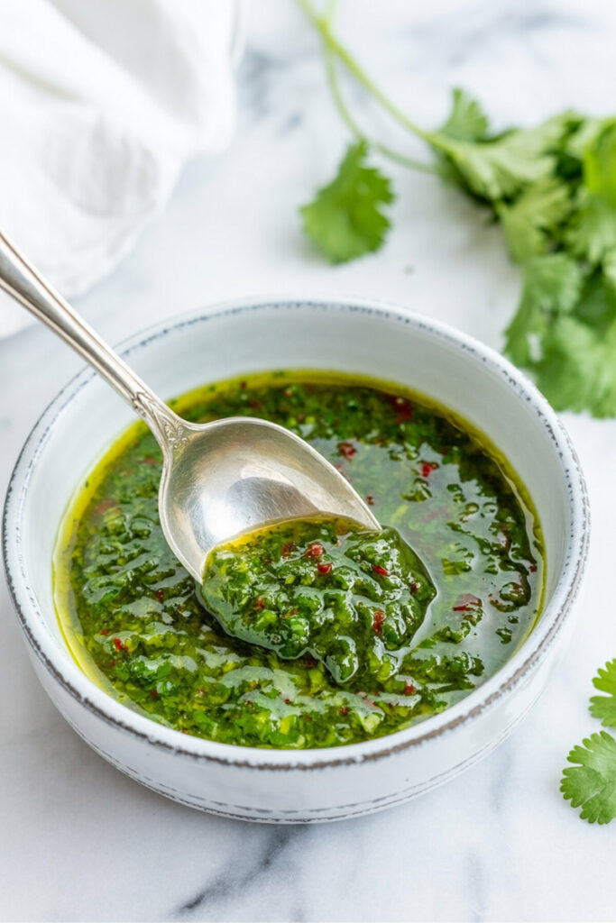 Cilantro Vinaigrette Prepare