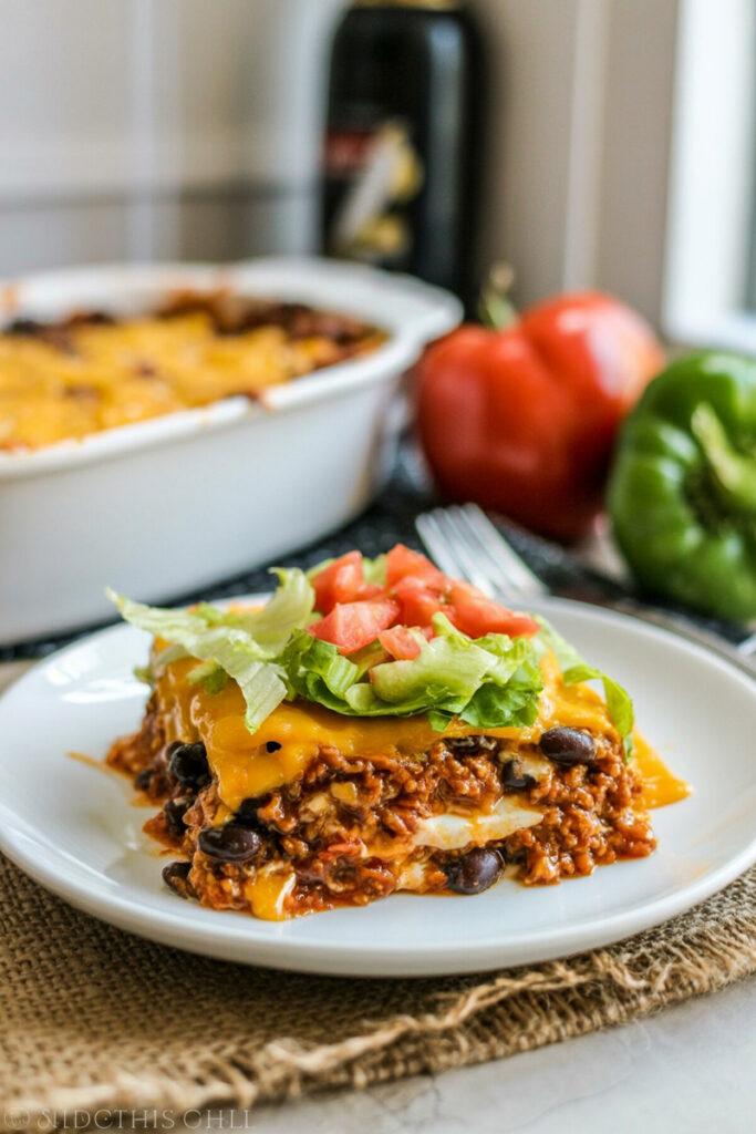 Serve Taco Lasagna