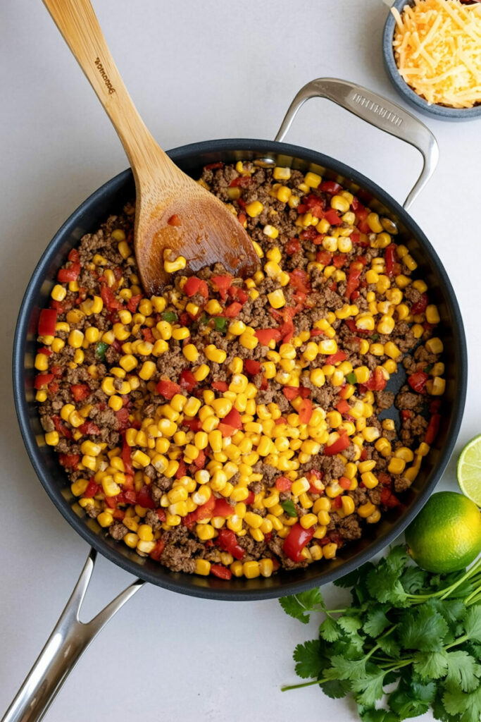 Cooked Tamale Casserole