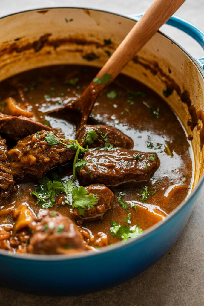 Cooking Carne Guisada