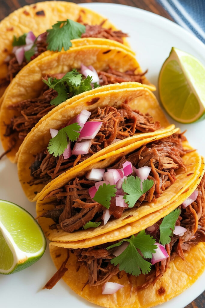 Crock Pot Birria Tacos