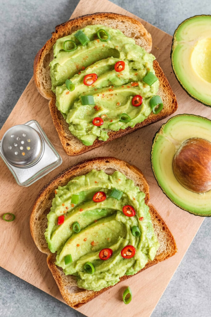 Assemble Guacamole Toast