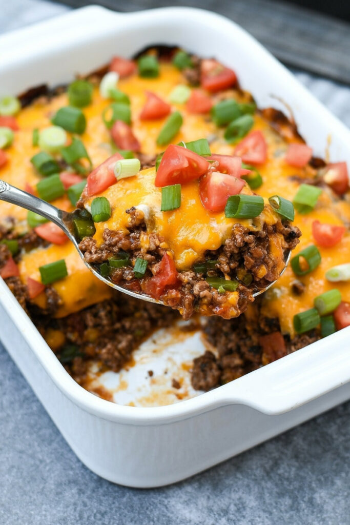 Keto Taco Casserole