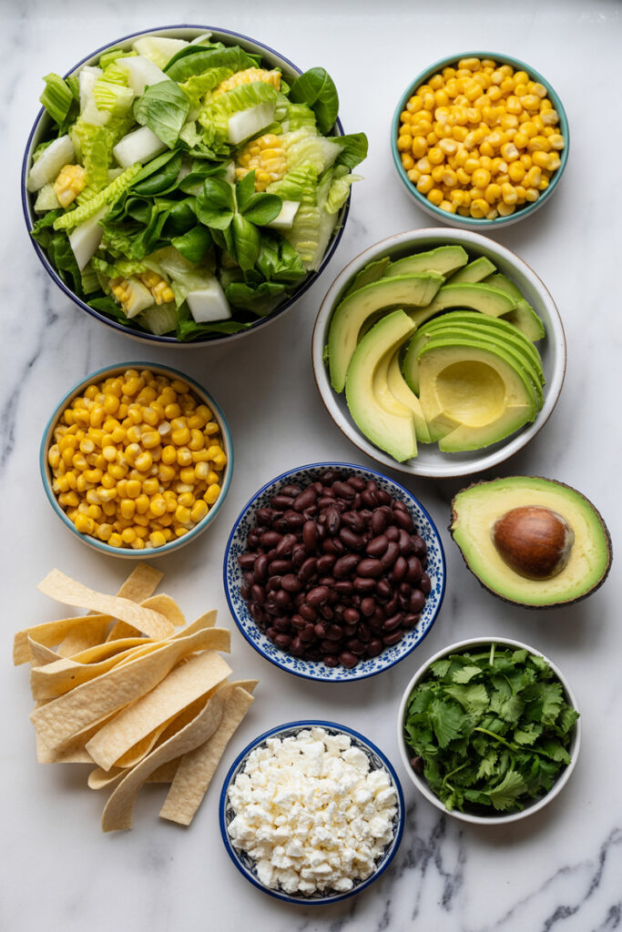 Mexican Caesar Salad Ingredients