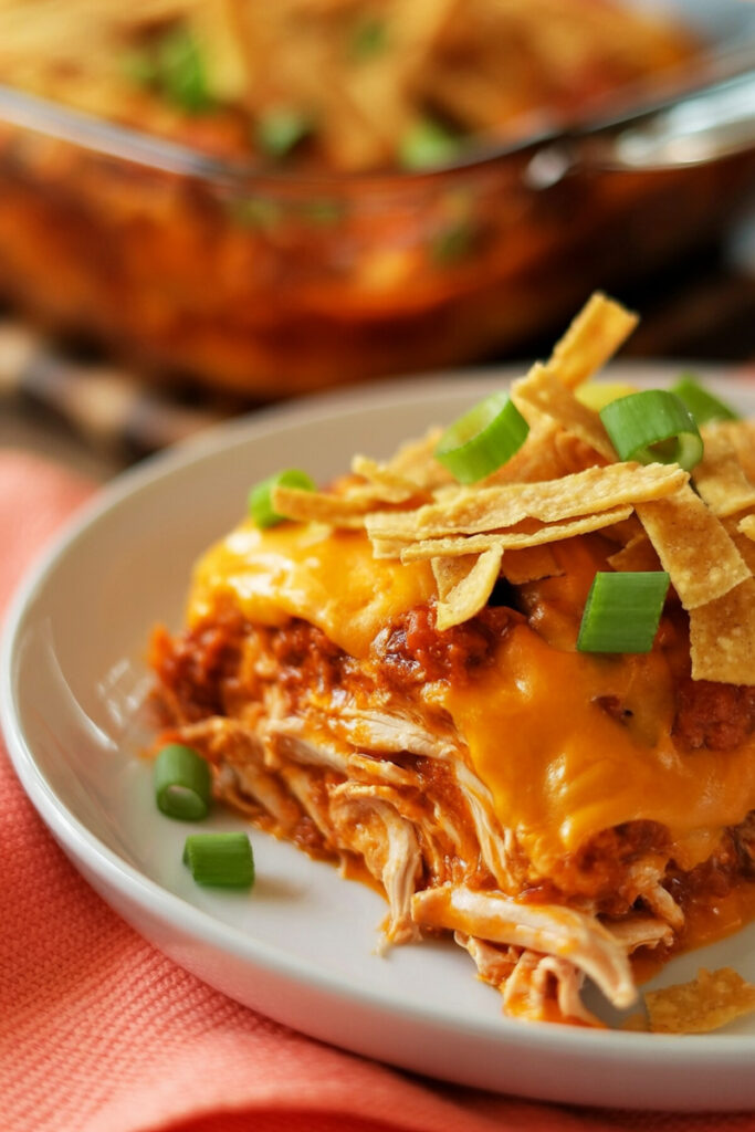 Mexican Chicken Dorito Casserole