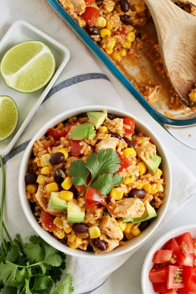 Mexican Chicken and Rice Casserole Recipe