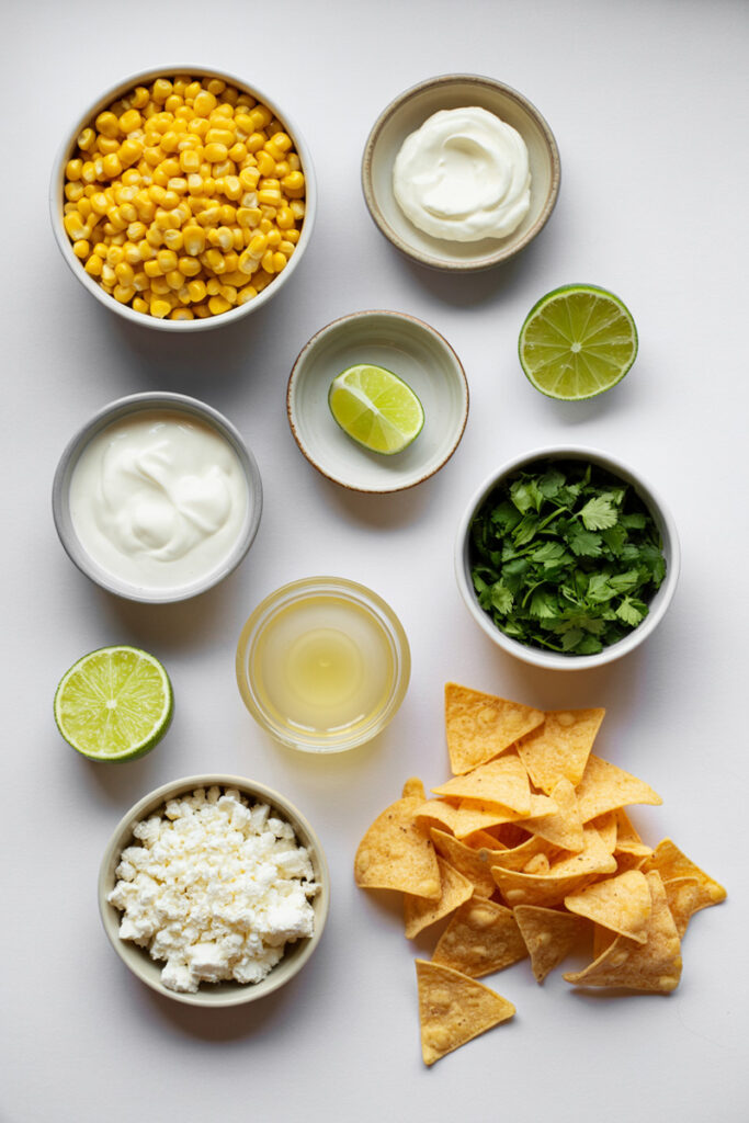 Mexican Corn Dip Ingredients