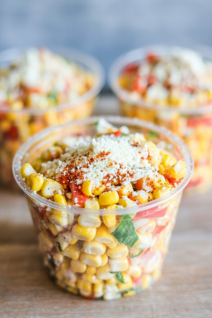 Mexican Corn in a Cup