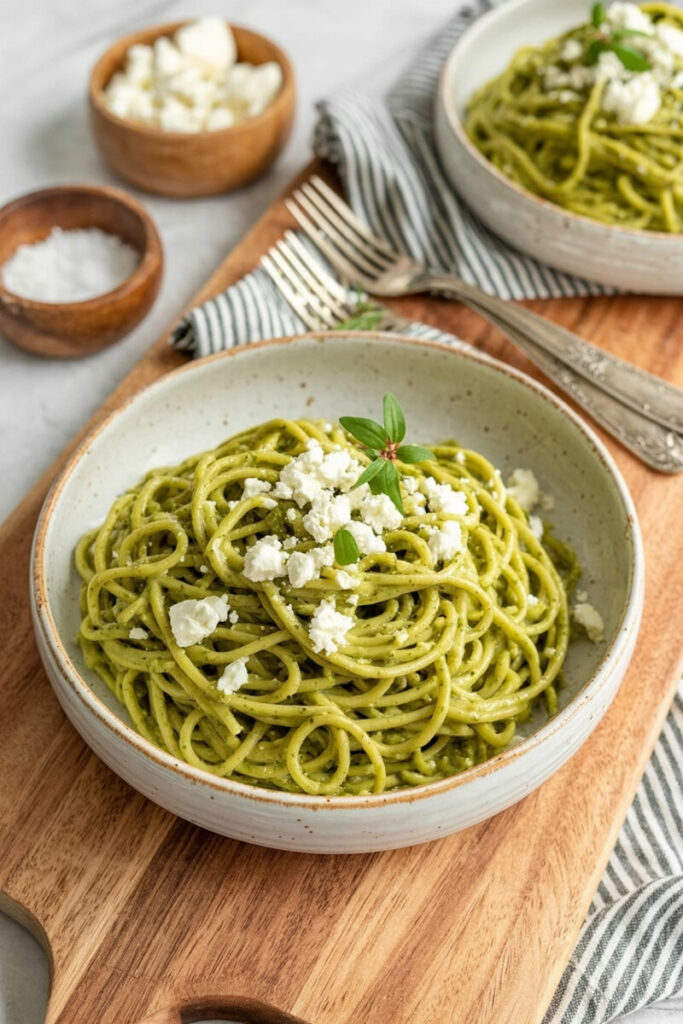 Mexican Green Spaghetti