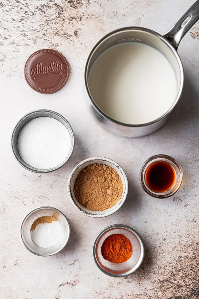 Mexican Hot Chocolate Ingredients