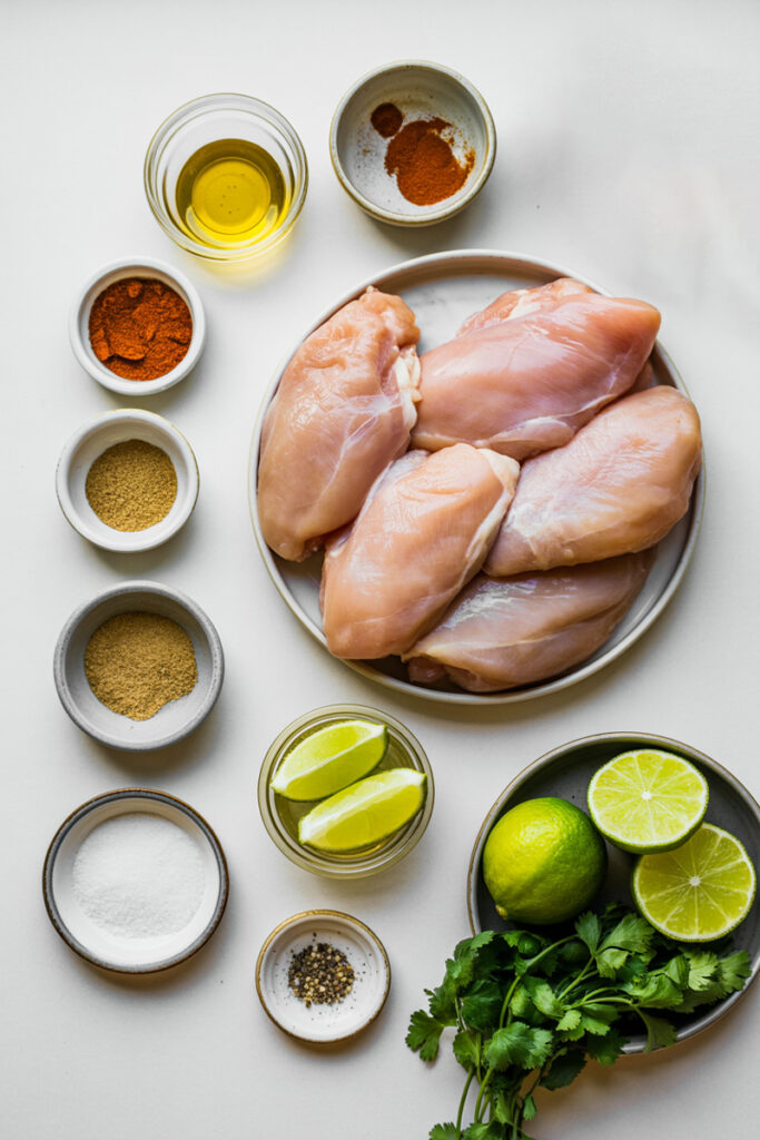 Mexican Pulled Chicken Ingredients