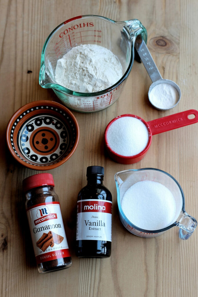 Hojarascas (Mexican Shortbread Cookies) Ingredients