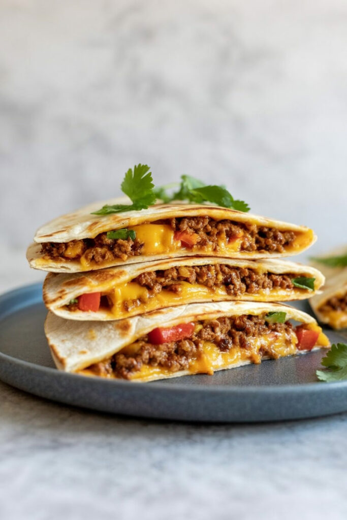 Philly Cheese Steak Quesadillas