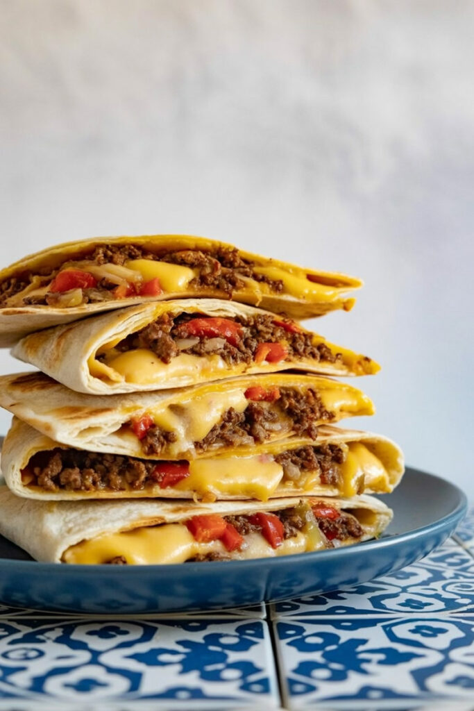 Philly Cheese Steak Quesadillas Recipe