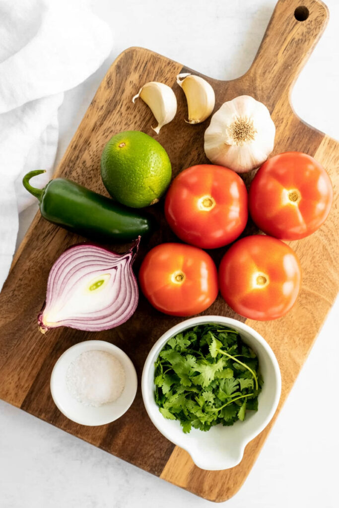 Pico de Gallo Ingredients