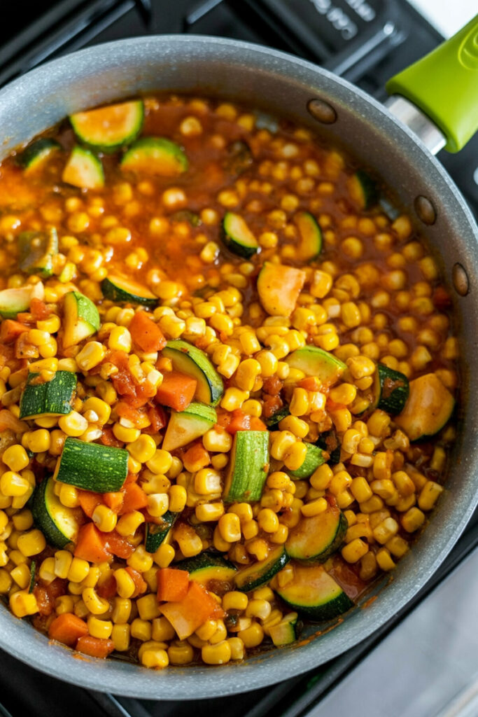 Prepare Calabacitas