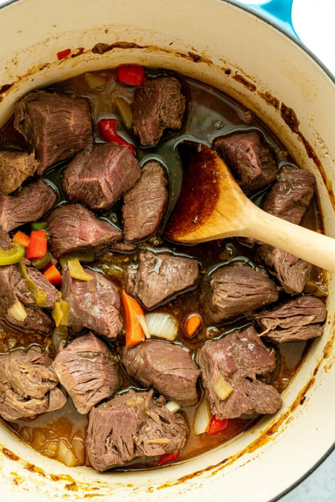 Prepare Carne Guisada