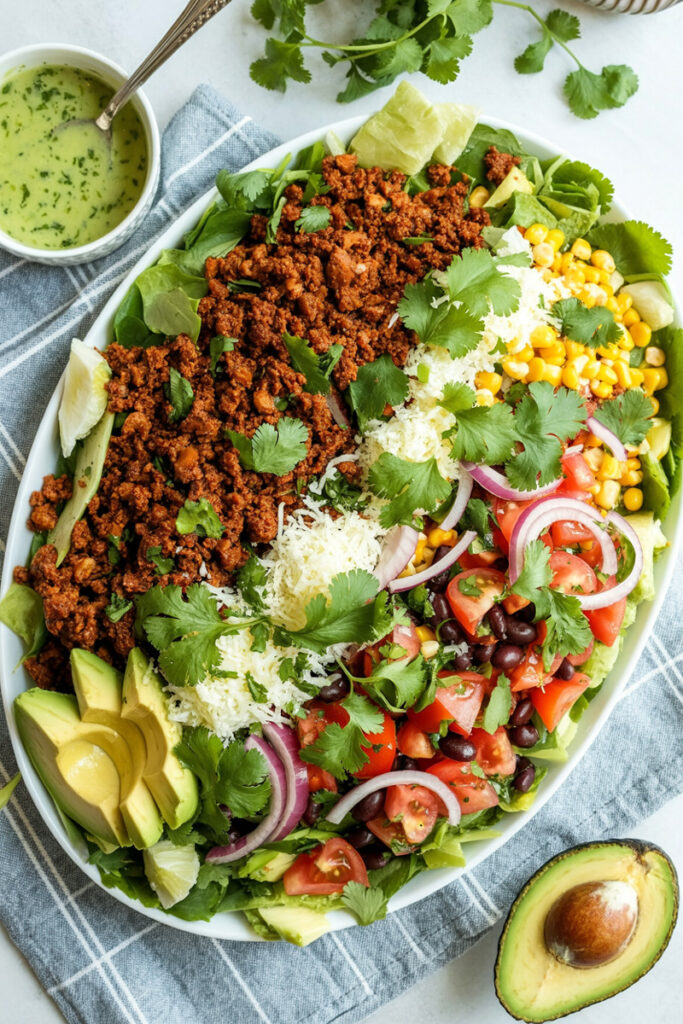 Prepare Chicken Taco Salad