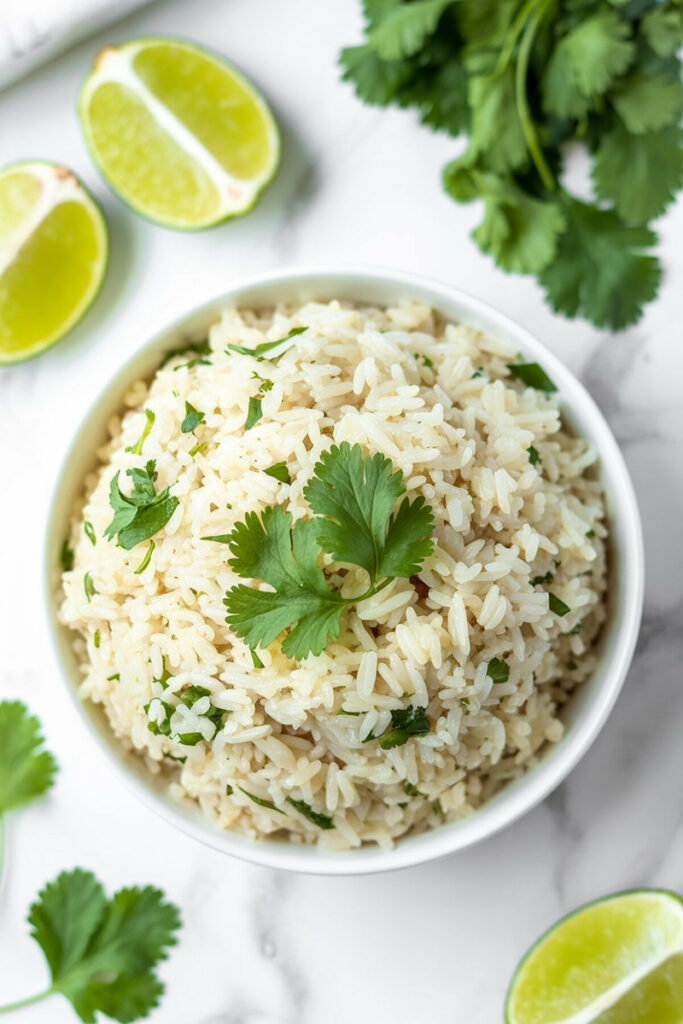 Prepare Cilantro Lime Rice