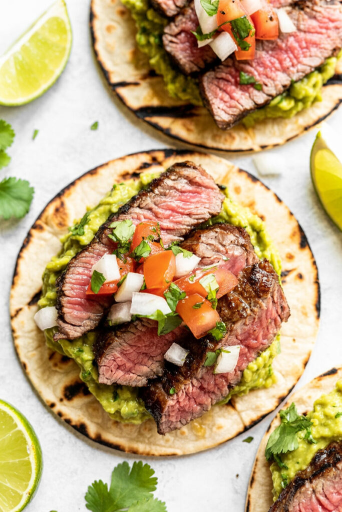 Prepare Flank Steak Tacos