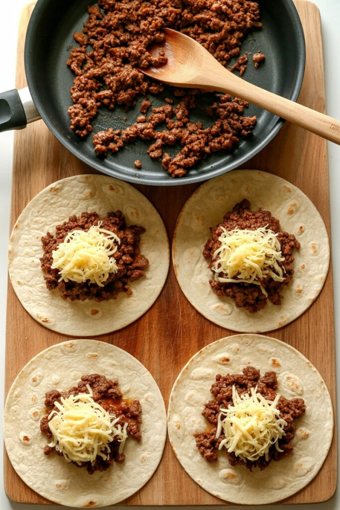 Prepare Fried Tacos