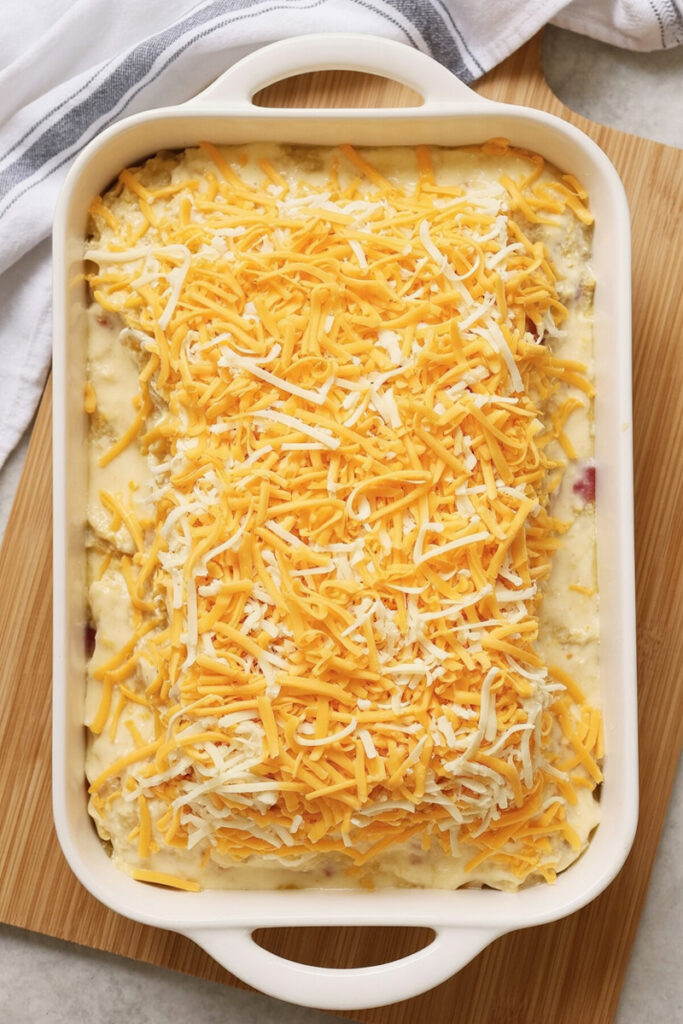 Prepare Green Chili Rice Casserole