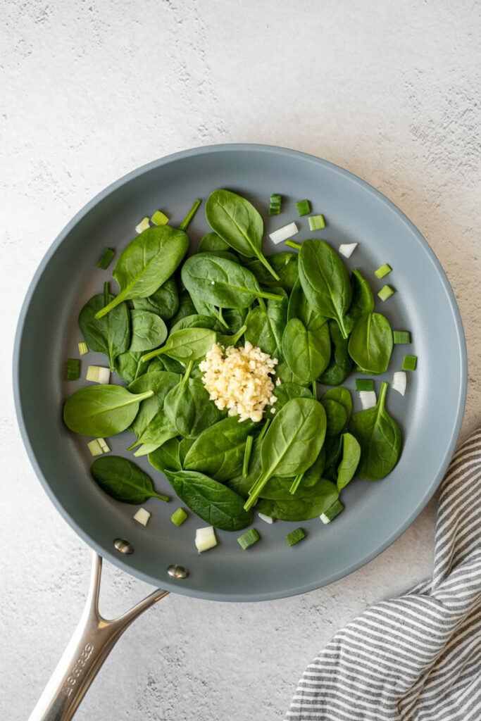 Prepare Green Spaghetti