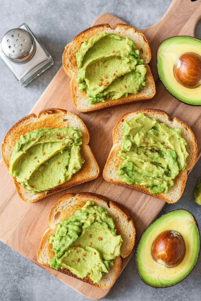 Prepare Guacamole Toast