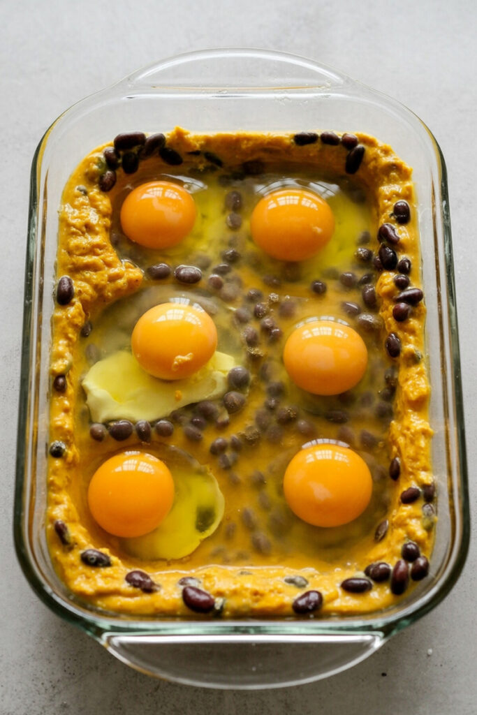 Prepare Huevos Rancheros Casserole