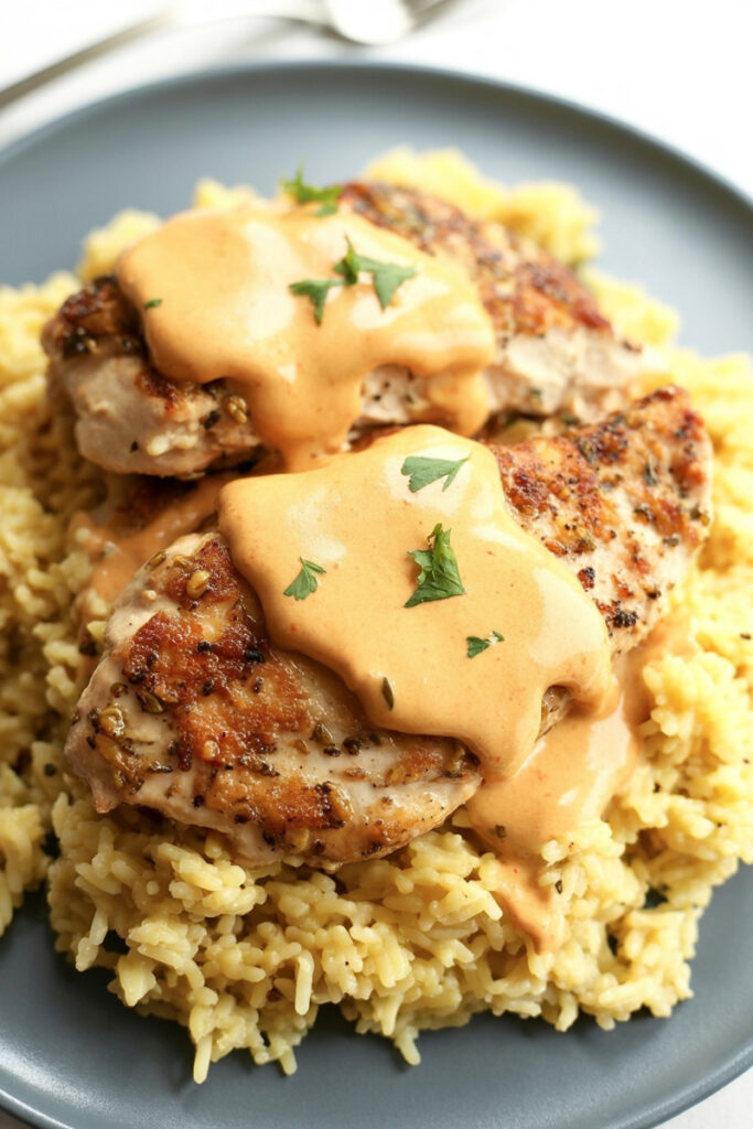 Prepare Mexican Chicken and Rice with Queso