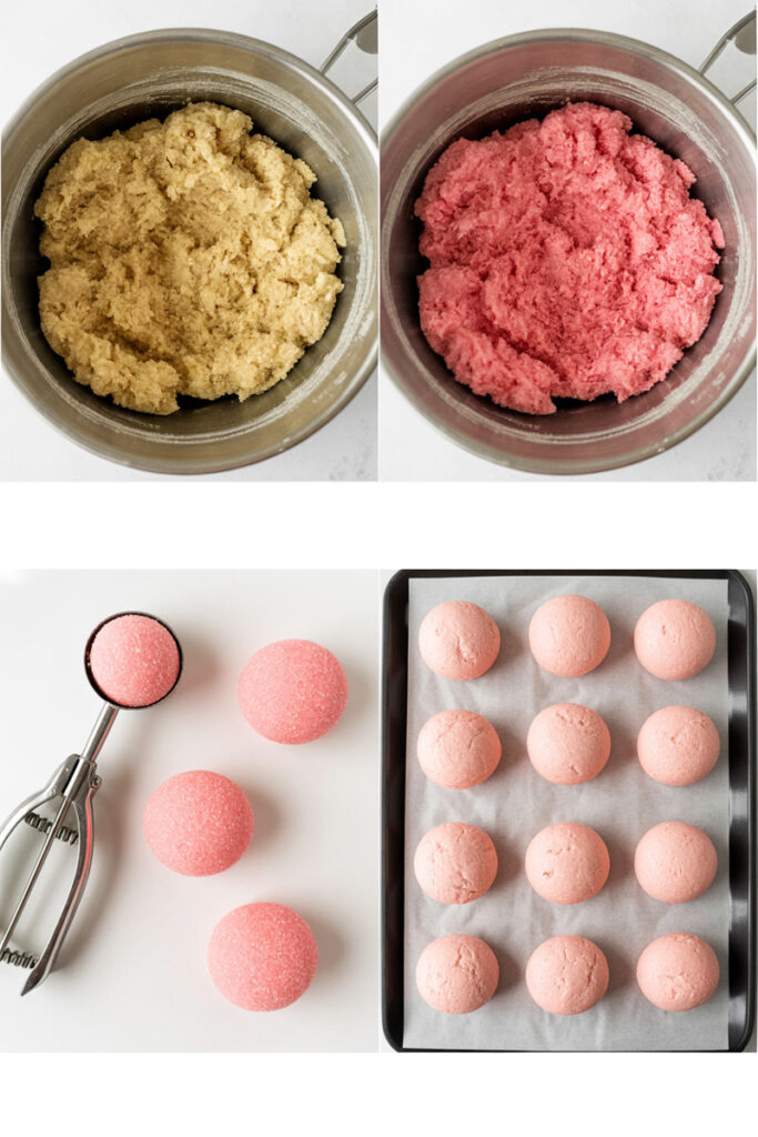 Prepare Mexican Pink Cookies