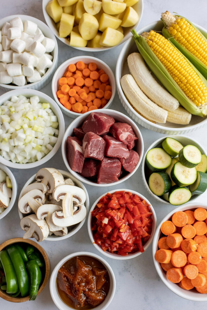 Sancocho Puerto Rican Ingredients