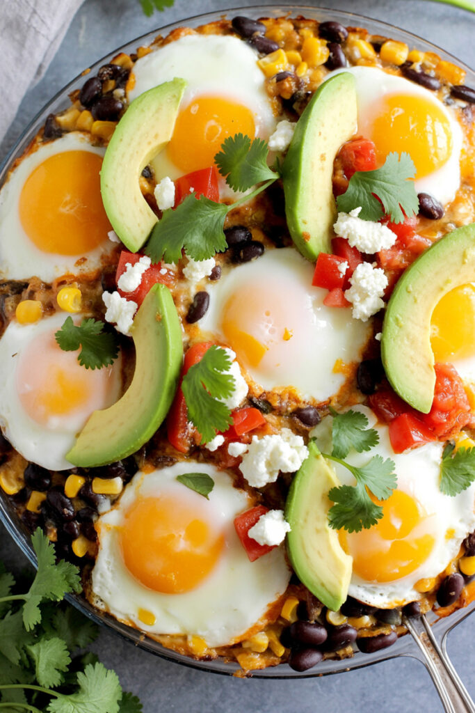 Serve Huevos Rancheros Casserole