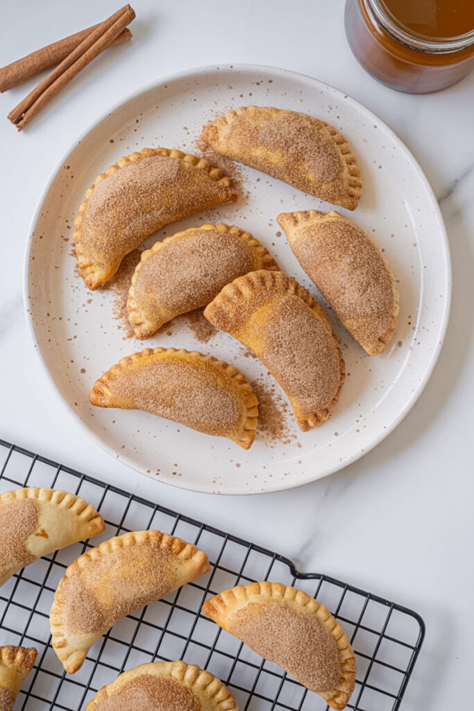 Serve Mexican Caramel Empanadas