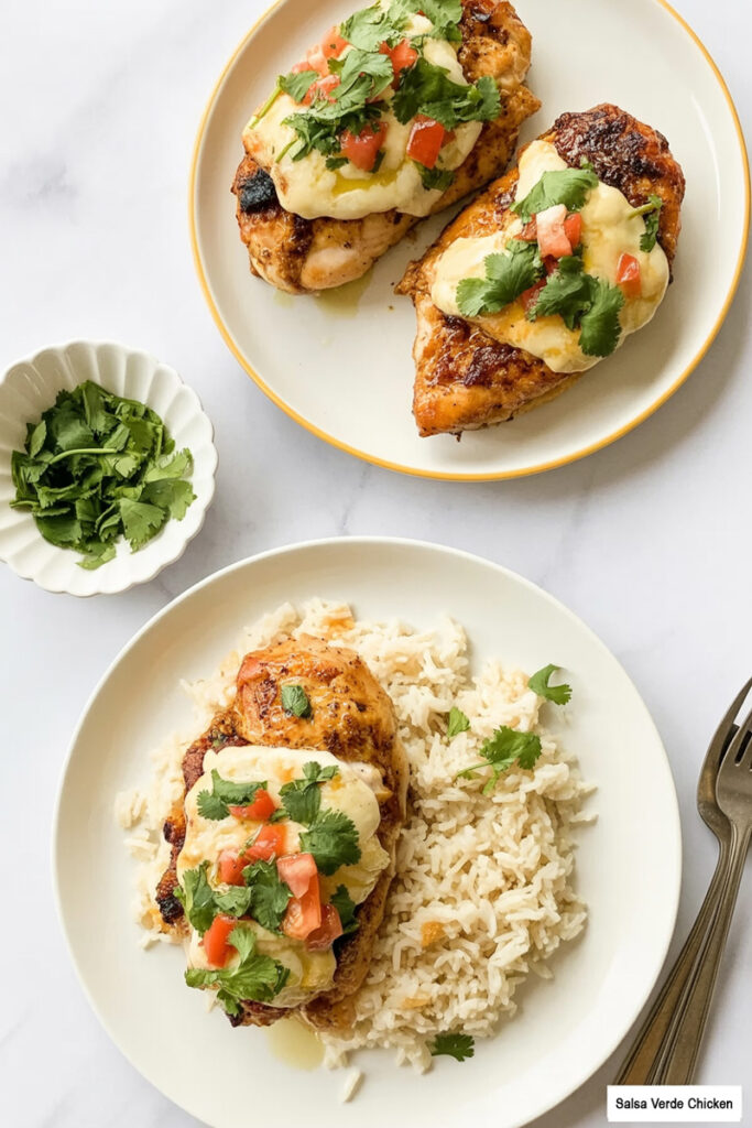 Serve Salsa Verde Chicken