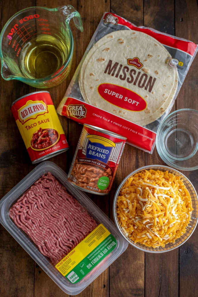 Taco Bell Mexican Pizza Copycat Ingredients