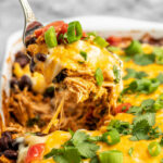 Chicken Burrito Casserole