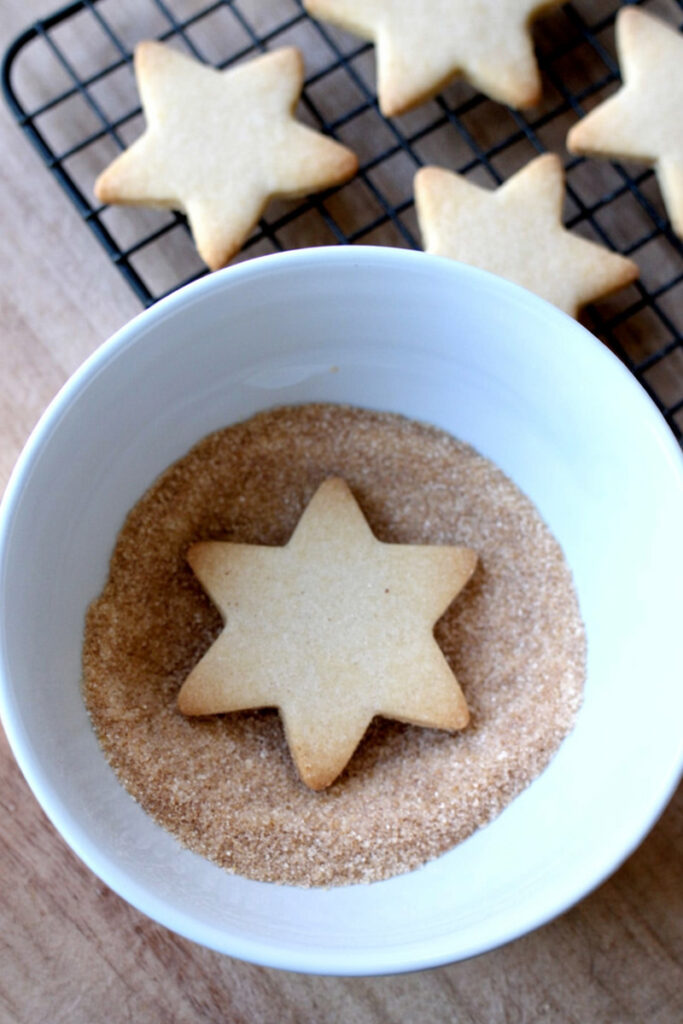 Cinnamon Fill Mexican Shortbread Cookies
