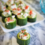 Stuffed Cucumber Bites